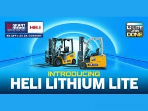 The New Heli Lite Forklift Range