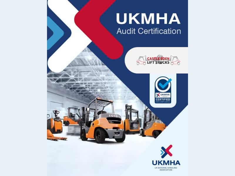 You are currently viewing Castle Eden Lift Trucks have now achieved UKMHA Audit Accreditation!