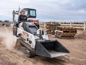 BOBCAT is launching its new MT120 mini track loader.