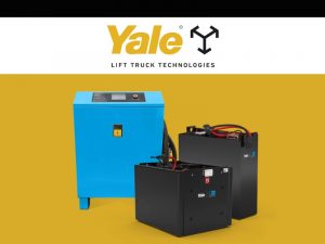 Yale Lift Truck Technologies has launched lithium-ion batteries with compatible chargers,